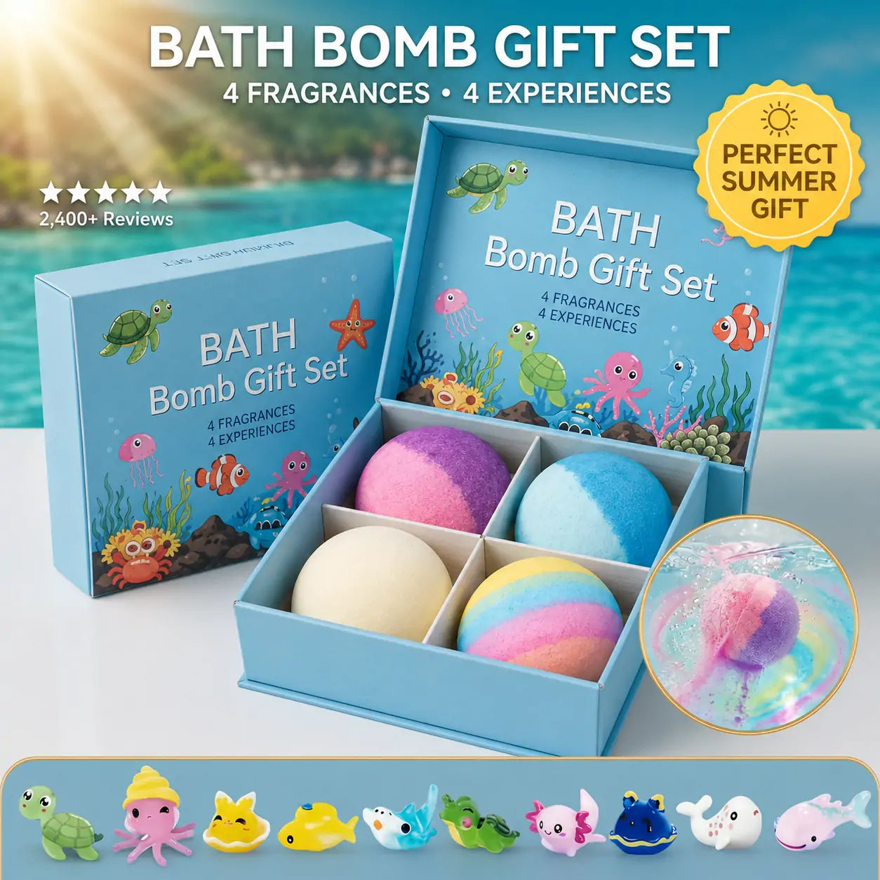 Bath bomb for kids
