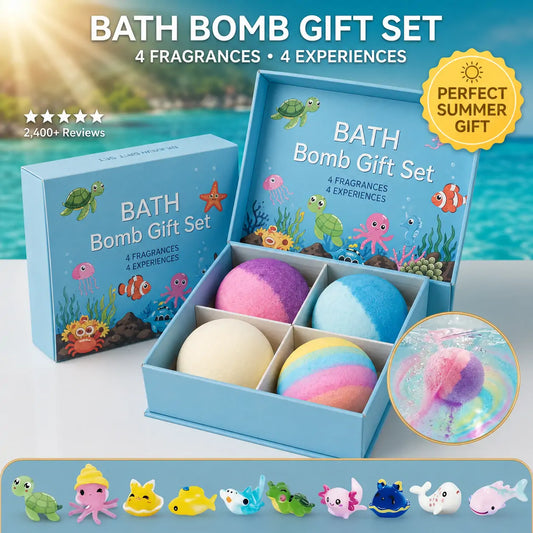 Bath bomb for kids