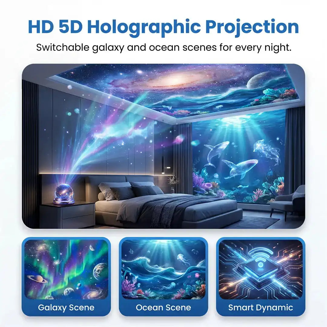 Smart Night Light Projector